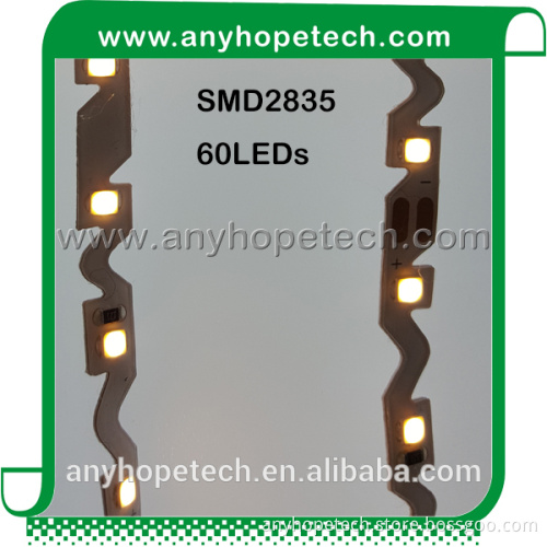 Warm white 2400K 15W LED Bendable Ribbon Tape